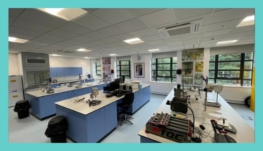 Laboratory work stations and equipment